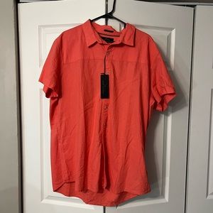 Marc Anthony Fruit Punch(pink) button down, slim fit,  shirt.